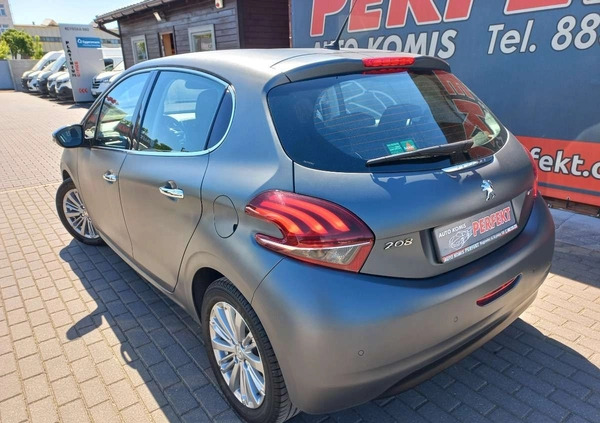 Peugeot 208 cena 37900 przebieg: 52000, rok produkcji 2017 z Łochów małe 232